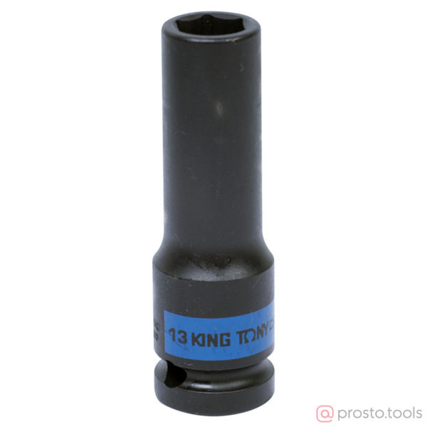 Изображение Головка ударная 1/2" 13мм 6-гран. глубокая (KING TONY)