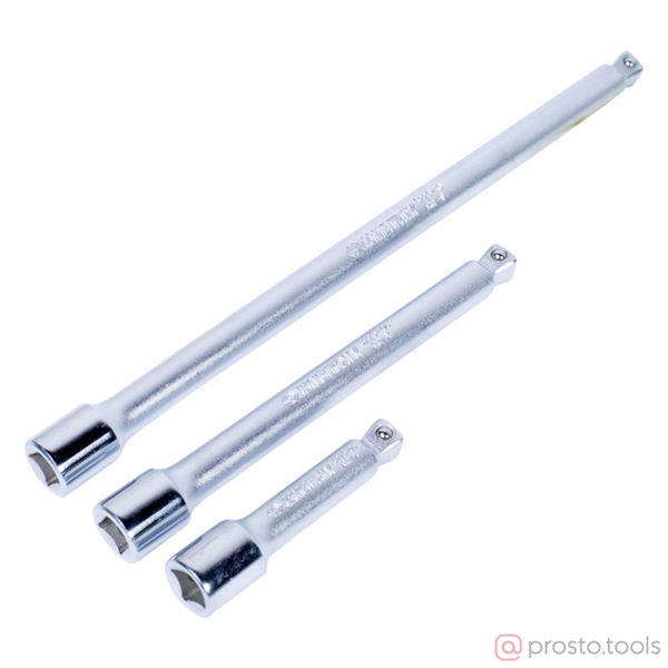 Изображение Набор удлинителей 3/8" 3пр. 15гр, с шаровым окончанием (KING TONY)