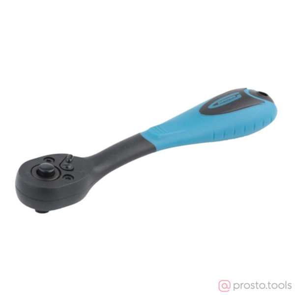 Изображение Трещотка 1/4" 72 зуба с быстрым сбросом, 2-х комп.рукоятка GROSS