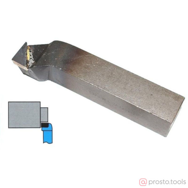 Изображение Резец подрезной отогн. 25*16*140 (Т15К6)