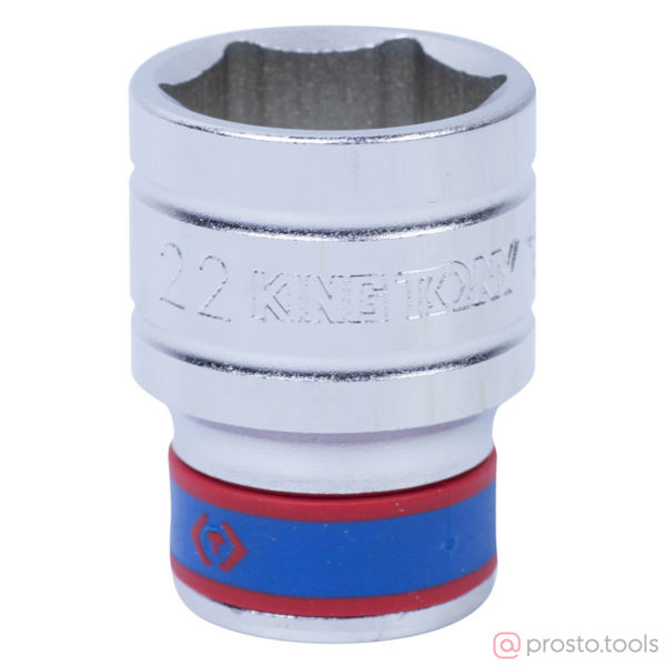 Изображение Головка торц. 1/2" 22мм 6-гран. (KING TONY)