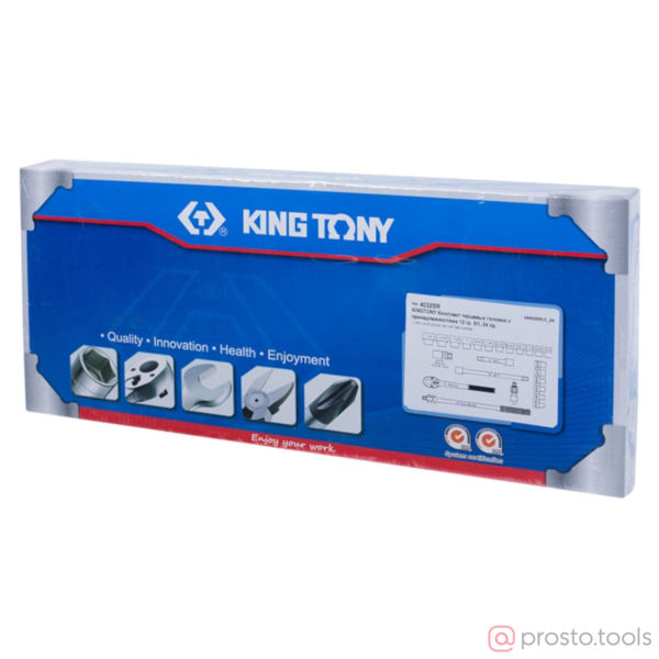 Изображение Набор головок 1/2" 5/16-1&1/4" 12-гран. 24 предметов //KING TONY (ПОД ЗАКАЗ)