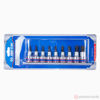 Изображение Набор головок со вставкой 1/2" TORX Т20-Т60 L=60мм 9 пред. //KING TONY