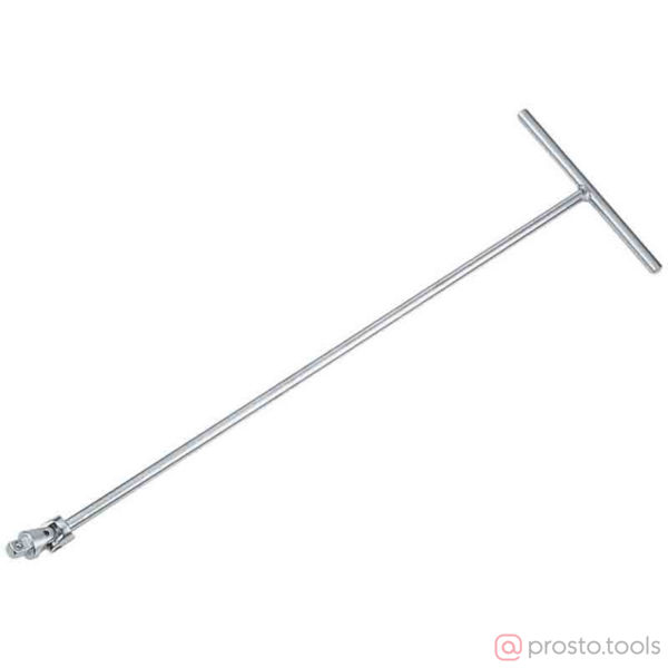 Изображение Вороток 1/2" 750 мм, Т-образный, с карданом (До окончания) //KING TONY