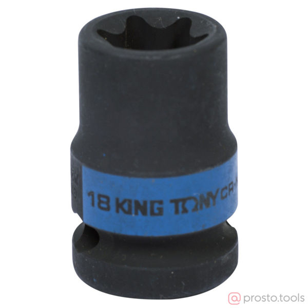 Изображение Головка ударная 1/2" E18 (KING TONY)