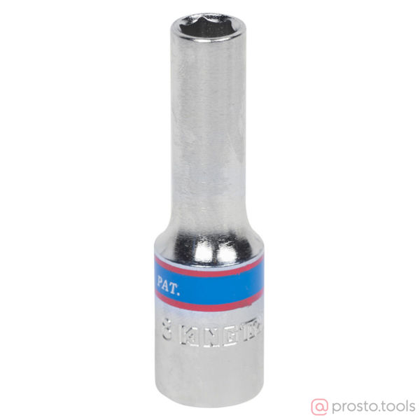 Изображение Головка торц. 3/8" 8мм 6-гран. глубокая (KING TONY)