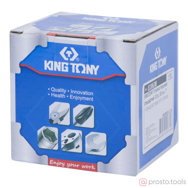 Изображение Головка торц. 1" 63мм 12-гран. (KING TONY)