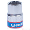Изображение Головка торц. 3/8" 11мм 12-гран. (KING TONY)