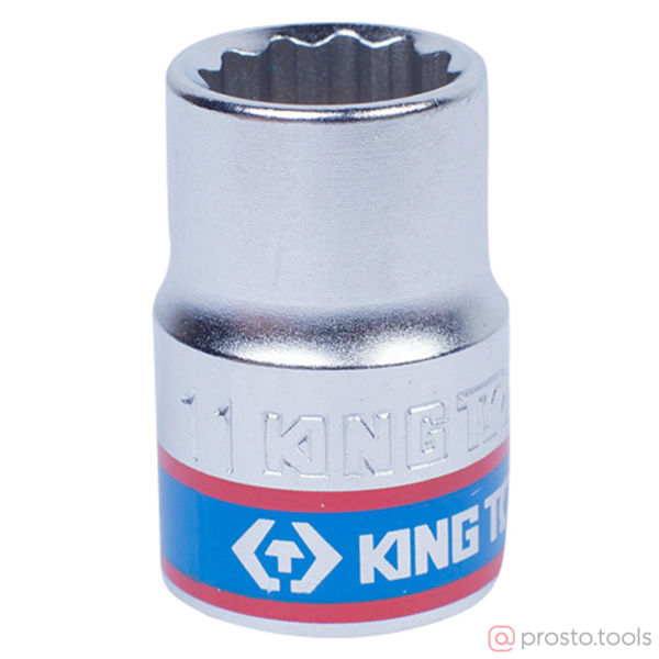 Изображение Головка торц. 3/8" 11мм 12-гран. (KING TONY)