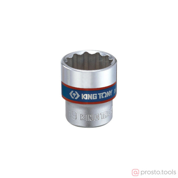 Изображение Головка торц. 3/8" 17мм 12-гран. (KING TONY)
