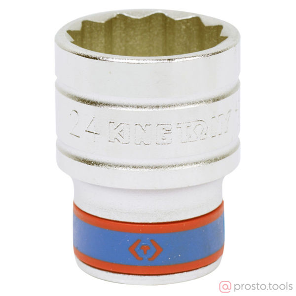 Изображение Головка торц. 1/2" 24мм 12-гран. (KING TONY)