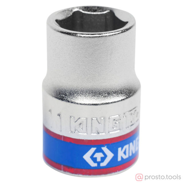 Изображение Головка торц. 3/8" 11мм 6-гран. (KING TONY)