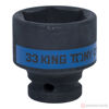 Изображение Головка ударная 1/2" 33мм 6-гран. (KING TONY)