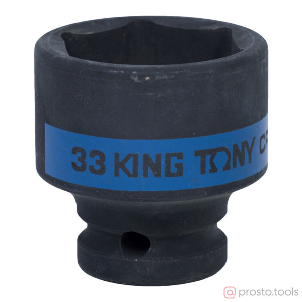 Изображение Головка ударная 1/2" 33мм 6-гран. (KING TONY)