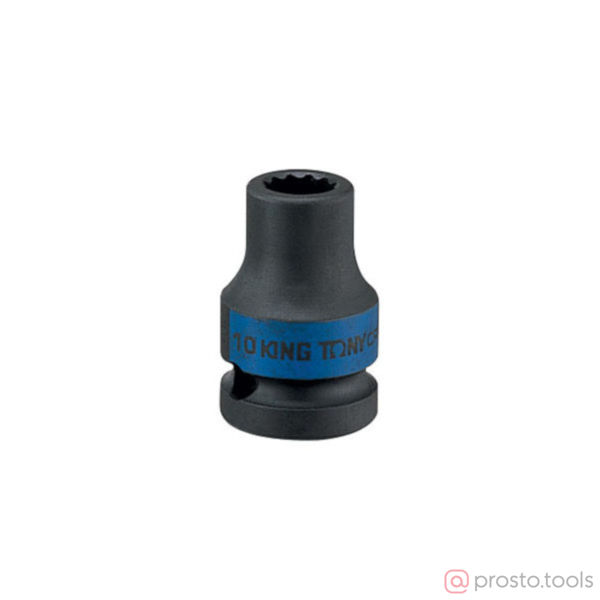 Изображение Головка ударная 1/2" 10мм 12-гран. (KING TONY)