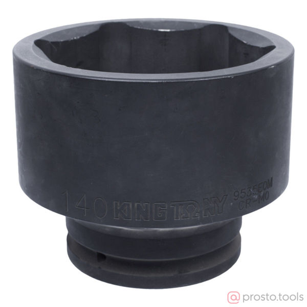Изображение Головка ударная 1-1/2" 140мм 6-гран. (KING TONY)