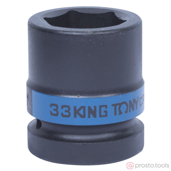 Изображение Головка ударная 1" 33мм 6-гран. (KING TONY)