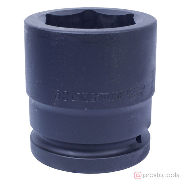 Изображение Головка ударная 1-1/2" 60мм 6-гран. (KING TONY)