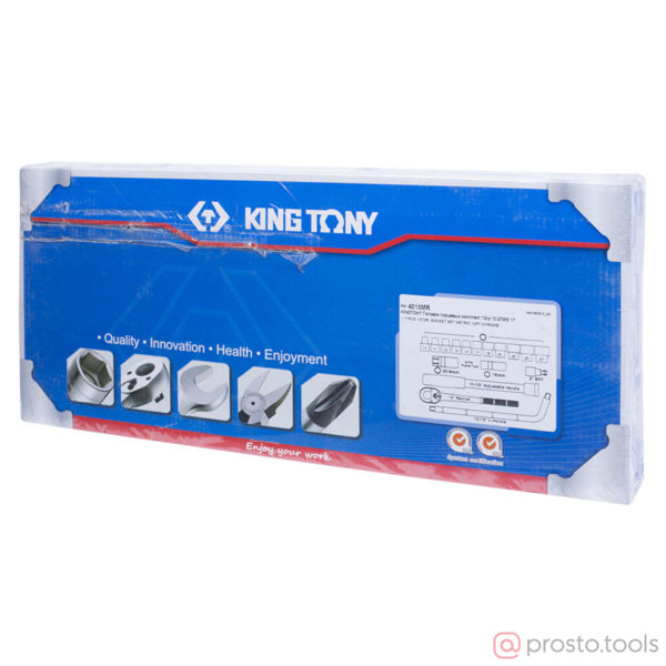 Изображение Набор головок 1/2" 10-27 мм 12-гран. 17 предметов //KING TONY (ПОД ЗАКАЗ)