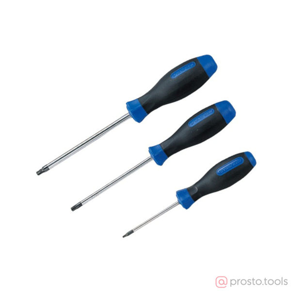 Изображение Отвертка Torx 100мм T20 с отверстием (KING TONY)