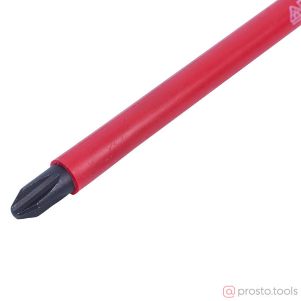 Изображение Отвертка крестовая 150мм PH3 (до 1000В) (KING TONY)