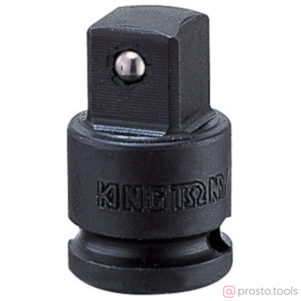 Изображение Переходник ударный F3/8" x M1/2" с шариковым фиксатором //KING TONY