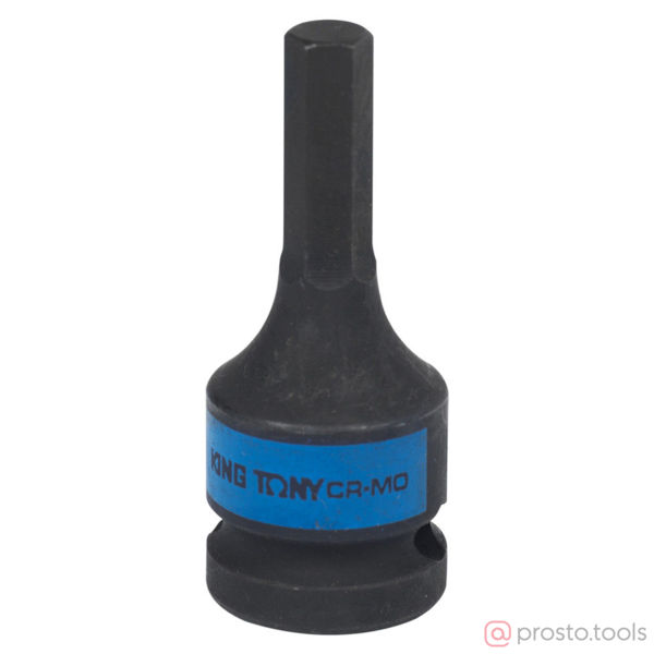 Изображение Головка ударная 1/2" H 8 HEX L= 60мм (KING TONY)