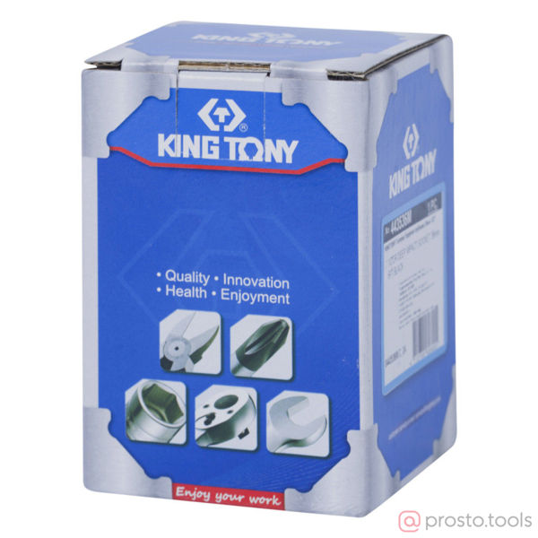 Изображение Головка ударная 1/2" 36мм 6-гран. глубокая (KING TONY)