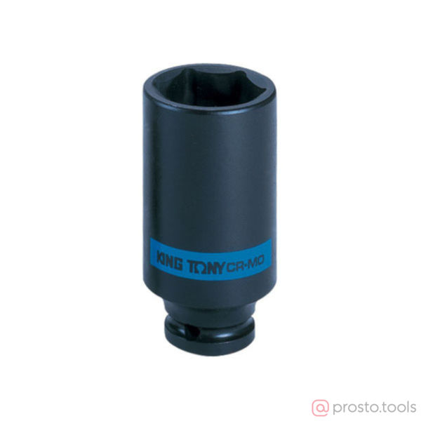 Изображение Головка ударная 1/2" 41мм 6-гран. глубокая (KING TONY)