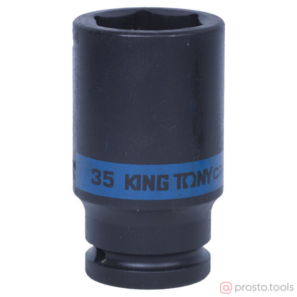 Изображение Головка ударная 3/4" 35мм 6-гран. глубокая (KING TONY)