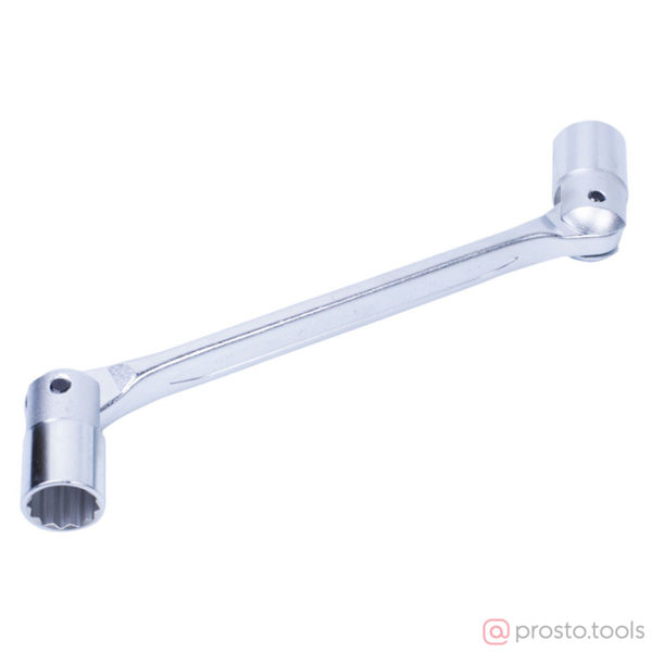 Изображение Ключ торцевой двуст. с шарниром 20х22мм //KING TONY