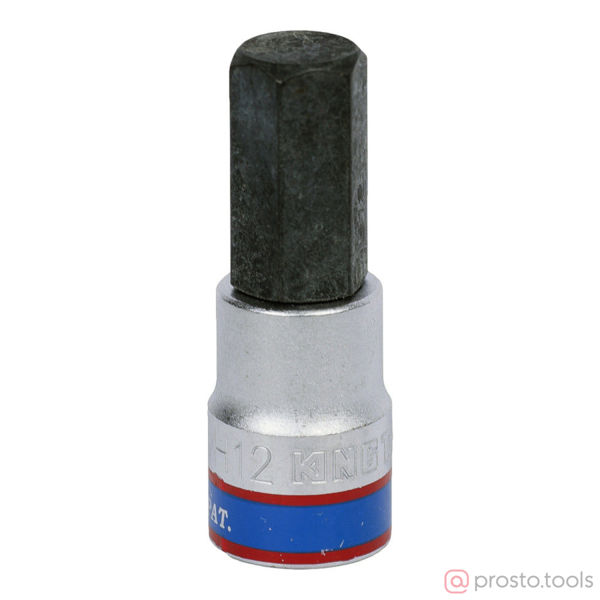 Изображение Головка торц. 3/8" H 12 HEX L= 50мм (KING TONY)