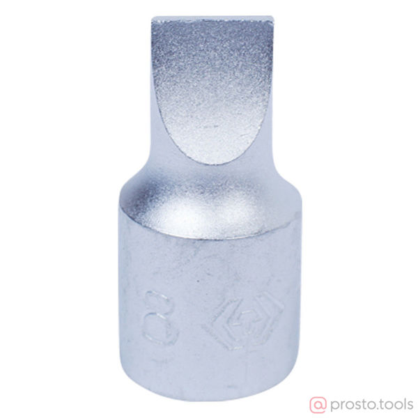 Изображение Головка торц. 1/4" 8,0*1,2 Slotted L= 25мм (KING TONY)