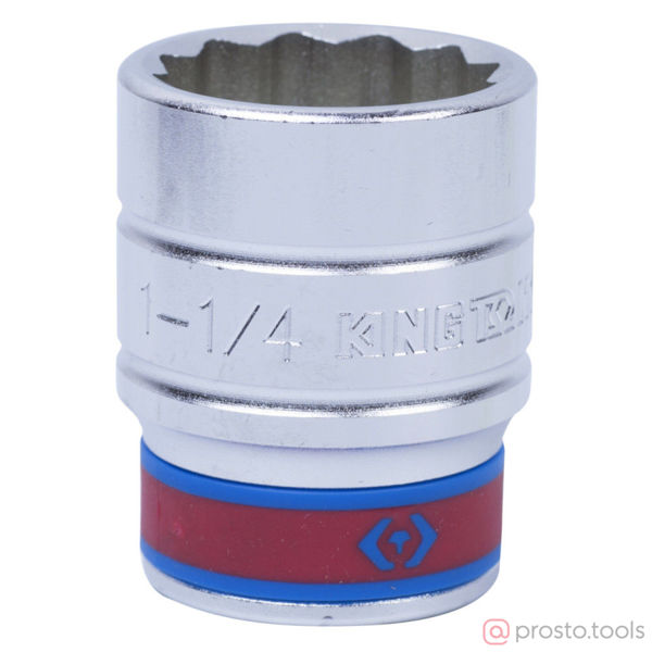 Изображение Головка торц. дюйм. 3/4" 1-1/4" 12-гран. (KING TONY)