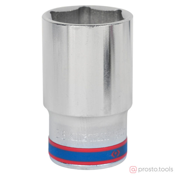 Изображение Головка торц. 1/2" 36мм 6-гран. глубокая (KING TONY)