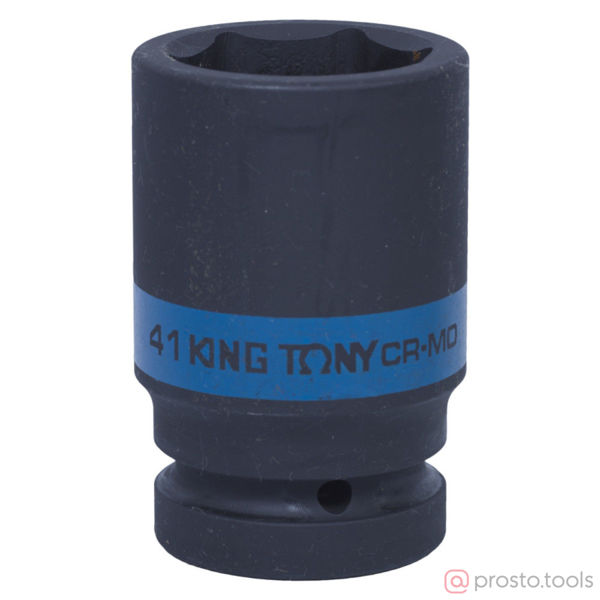 Изображение Головка ударная 1" 41мм 6-гран. глубокая (KING TONY)