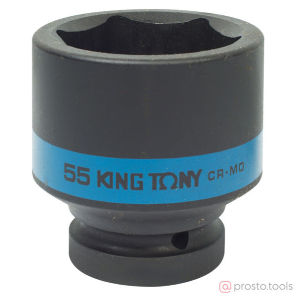 Изображение Головка ударная 1" 55мм 6-гран. (KING TONY)