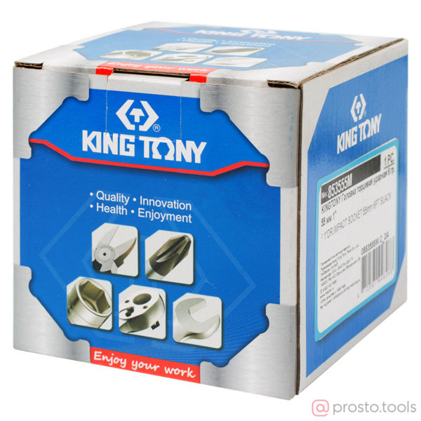 Изображение Головка ударная 1" 55мм 6-гран. (KING TONY)