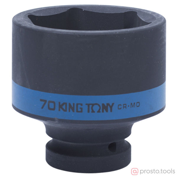 Изображение Головка ударная 1" 70мм 6-гран. (KING TONY)