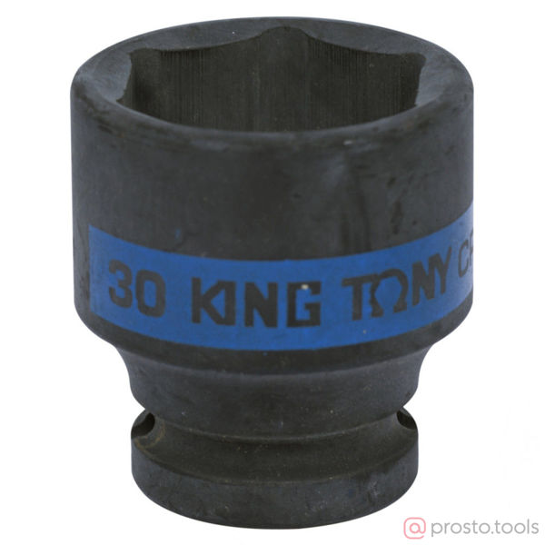 Изображение Головка ударная 1/2" 30мм 6-гран. (KING TONY)