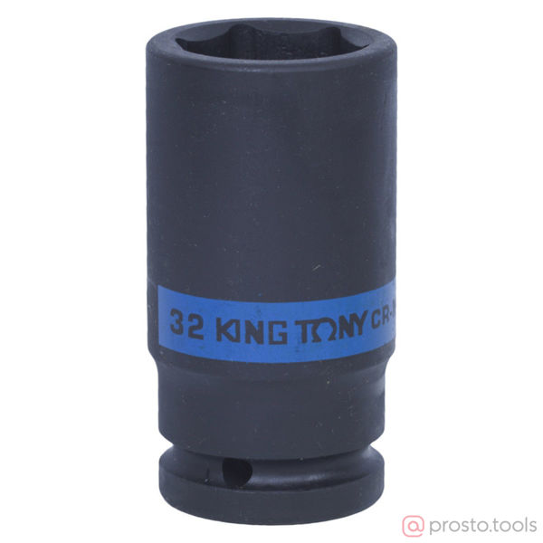 Изображение Головка ударная 3/4" 32мм 6-гран. глубокая (KING TONY)