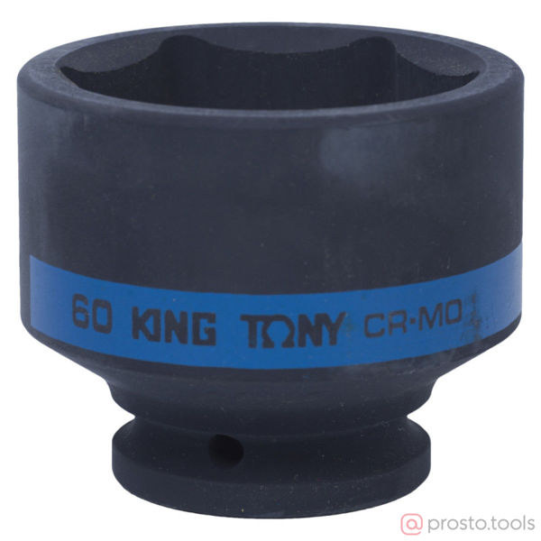 Изображение Головка ударная 3/4" 60мм 6-гран. (KING TONY)