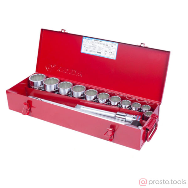 Изображение Набор головок 3/4" 7/8"-2" 12-гран. 16 предметов //KING TONY
