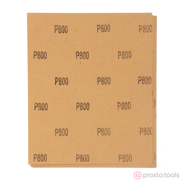 Изображение Шлифлист бум. водост. 230*280 №800 (10 шт.)