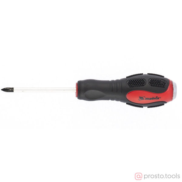 Изображение Отвертка крестовая 105мм PH2 2-х комп. рукоятка (MATRIX)