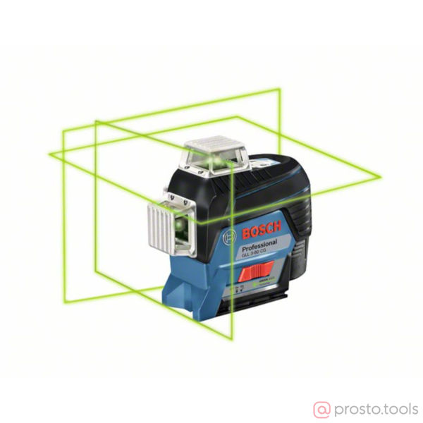 Изображение Нивелир лазерный GLL 3-80CG + BM1 + 12V + L-boxx //BOSCH