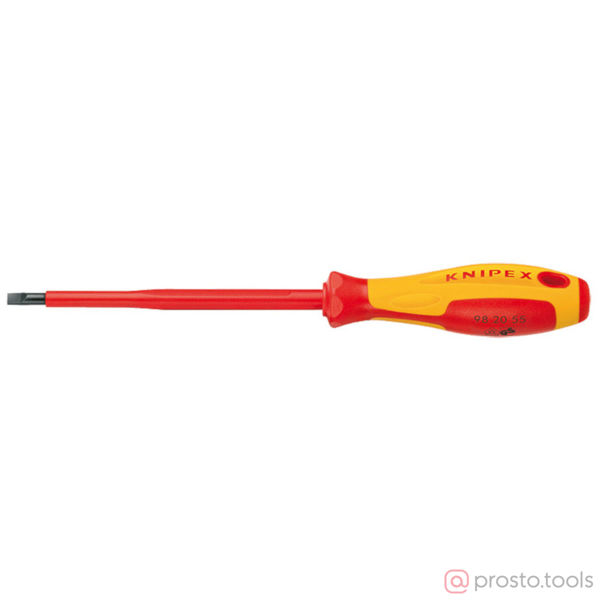 Изображение Отвертка шлицевая 75х2,5 (до 1000В) (KNIPEX)
