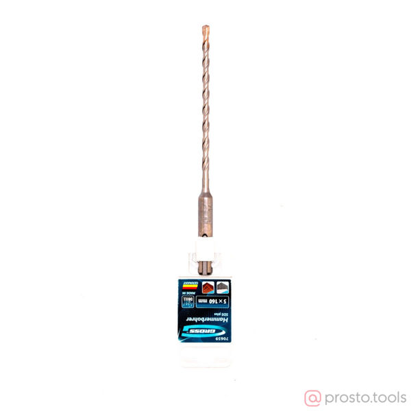 Изображение Бур SDS-plus 5х160 Бур по бетону PRO //GROSS