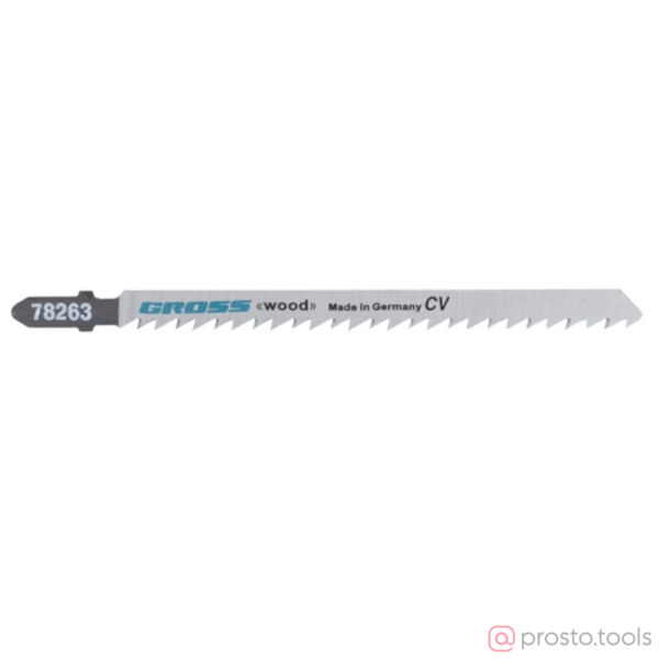 Изображение Пилка для э/лобзика T301DL по дереву, 2 шт. ( 3103L)// Gross