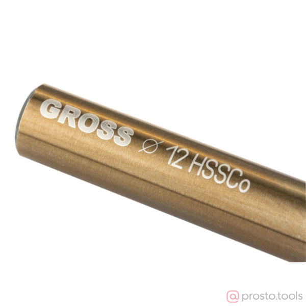 Изображение Сверло ц/х 12,0 HSS-Co //GROSS